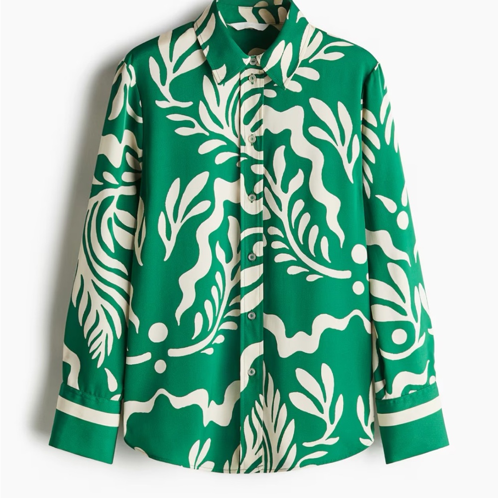 H&M Twill Blouse and Pants set